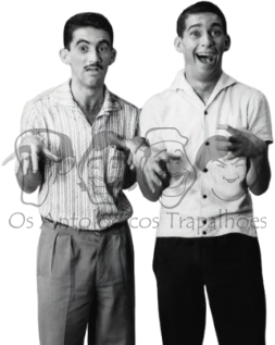 Renato Aragão e Américo Picanço